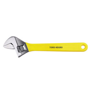 Adjustable Wrench With Dipped Grip 6"
